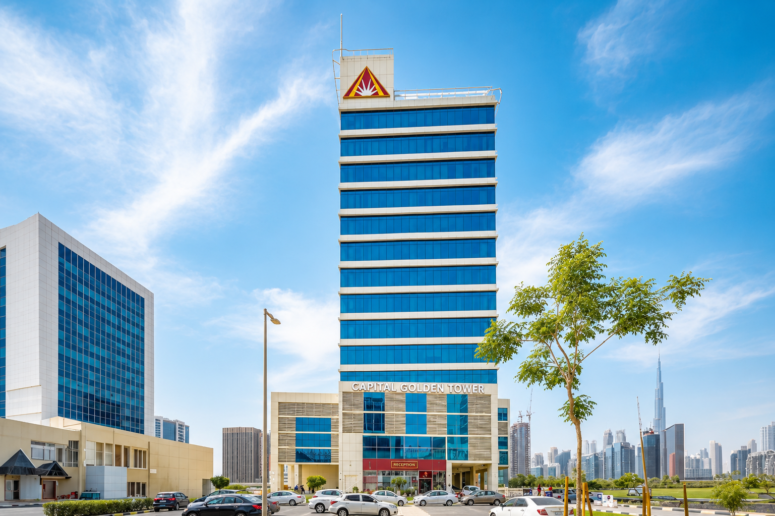 Capital Golden Tower exterior in Dubai